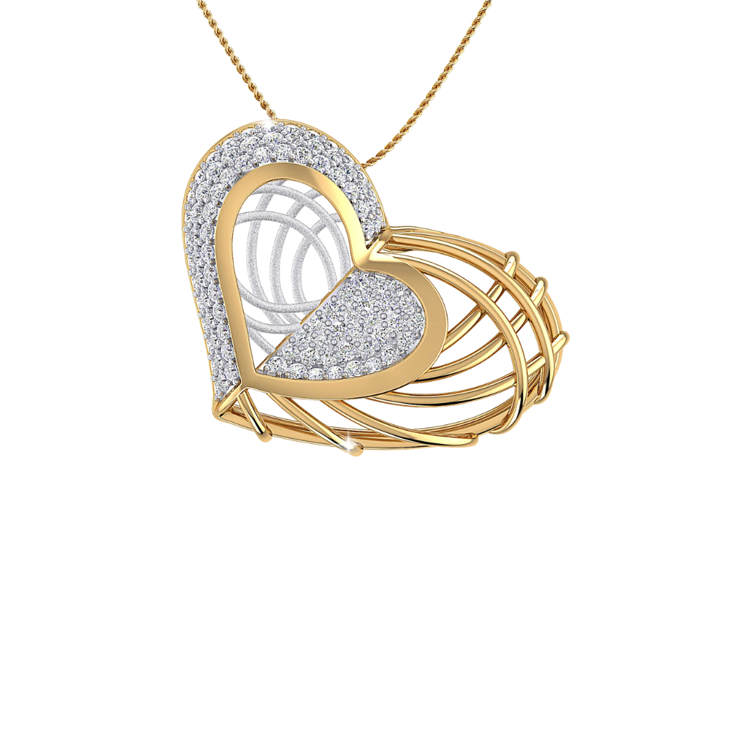 The Intricate Love Pendant