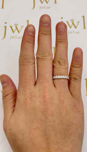 Diamond Dreams Lab-Grown Diamond Wedding Band in 18K Yellow Gold
