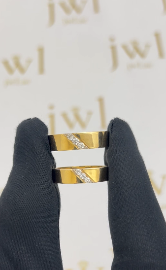 Forever Yours Lab-Grown Diamond Wedding Band in 18K Yellow Gold
