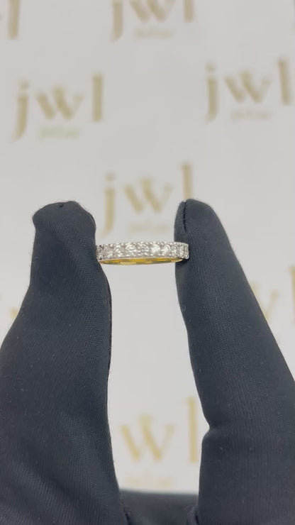 Diamond Dreams Lab-Grown Diamond Wedding Band in 18K Yellow Gold