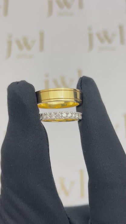 Diamond Dreams Lab-Grown Diamond Wedding Band in 18K Yellow Gold