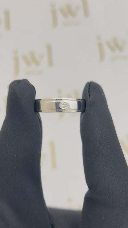 Eternal Union Lab-Grown Diamond Wedding Band in 18K White Gold